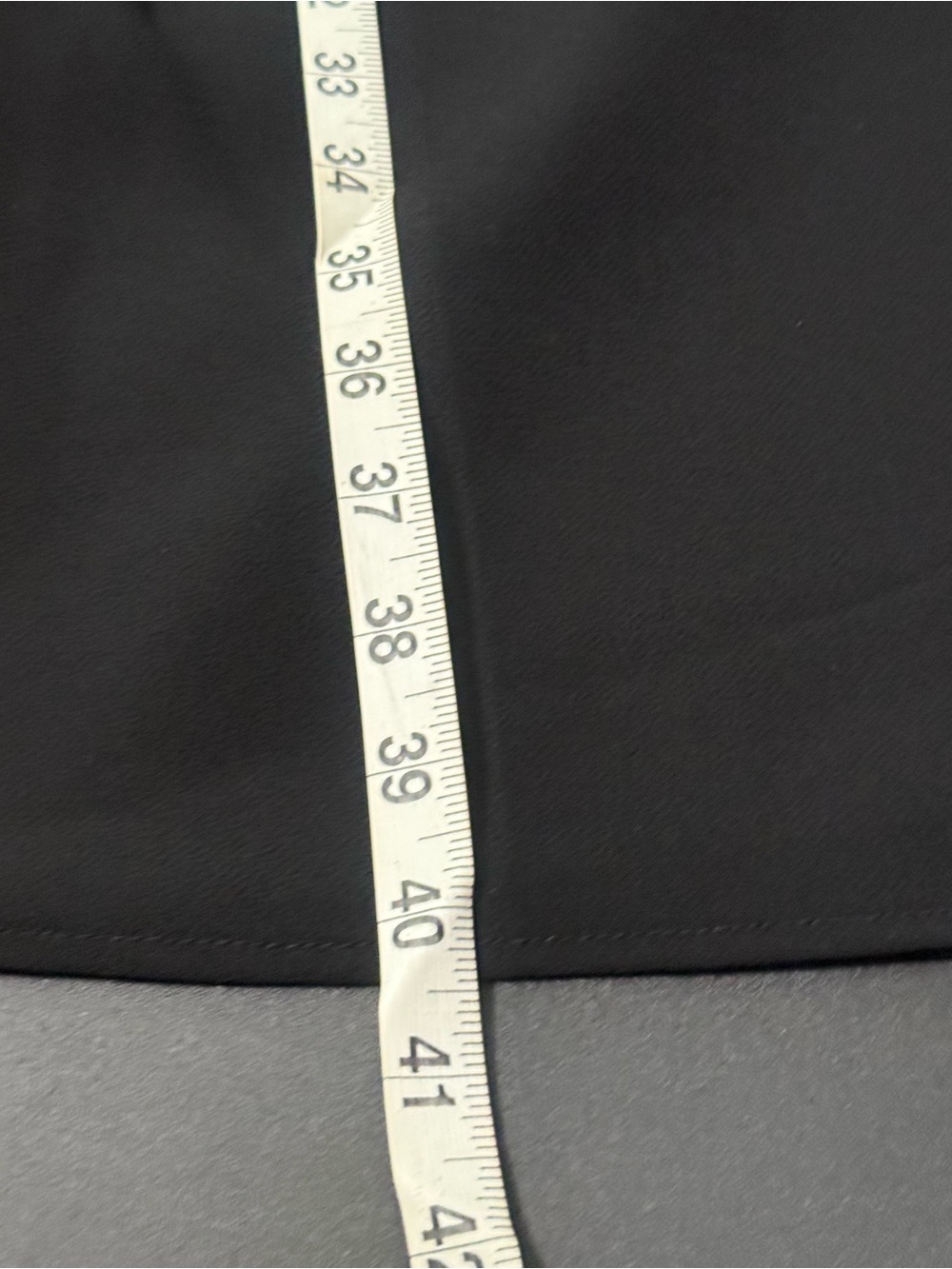 Talbots Black Sleeveless Maxi Dress with Subtle Sheer Hem - Picture 9 of 15